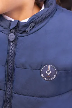 Doudoune Marine sans manches