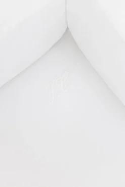 Drap housse Monogramme blanc