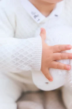 Ensemble Ecru 100% cachemire