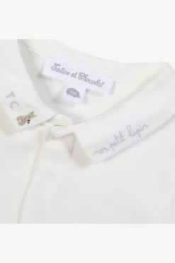 Ensemble court Greige carreaux