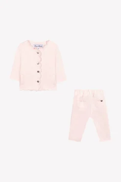 Ensemble jogging Rose pâle