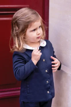 Ensemble jogging Marine