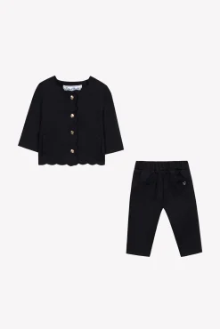 Ensemble jogging Marine