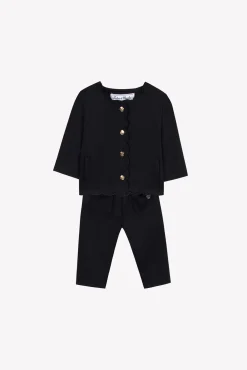 Ensemble jogging Marine