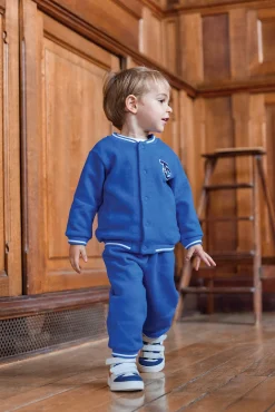 Ensemble jogging Bleu électrique