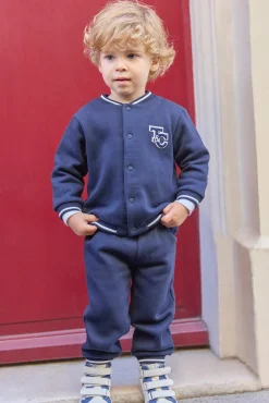 Ensemble jogging Marine