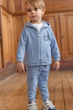 Ensemble jogging Bleu grisé