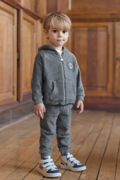 Ensemble jogging Gris foncé chiné