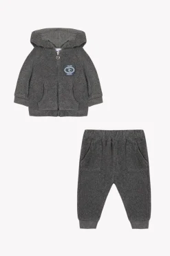 Ensemble jogging Gris foncé chiné