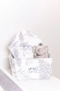 Ferdinand l'éléphant doudou Taupe