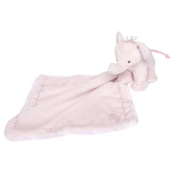 Ferdinand l'éléphant Doudou rose pâle