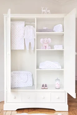 Ferdinand l'éléphant 25 cm rose pâle