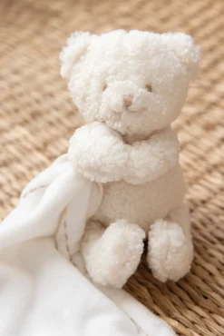 Gaston l'ourson Doudou nacre