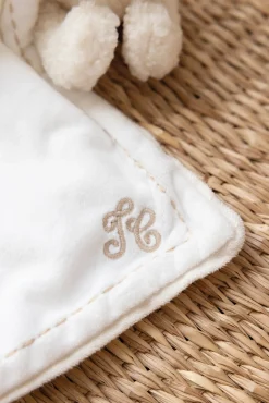 Gaston l'ourson Doudou nacre