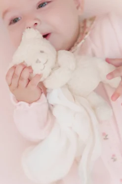 Gaston l'ourson Doudou nacre