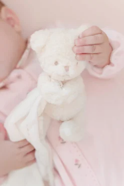 Gaston l'ourson Doudou nacre