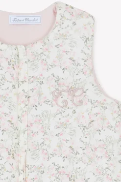 Gigoteuse T2 Imprimé fleuri jardin hivernal