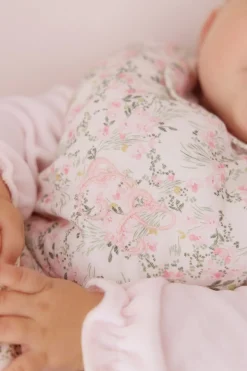 Gigoteuse T1 Imprimé fleuri jardin hivernal