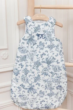 Gigoteuse T1 Imprimé inspiration toile de jouy bleu