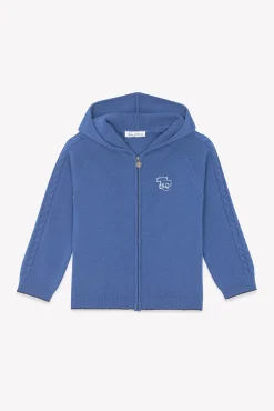 Gilet Bleu électrique signature TC