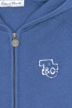 Gilet Bleu électrique signature TC