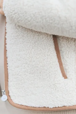 Gilet Beige imitation fourrure mouton