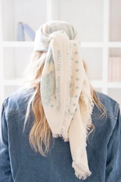 Grand Foulard Bleu Kujten x Tartine et Chocolat