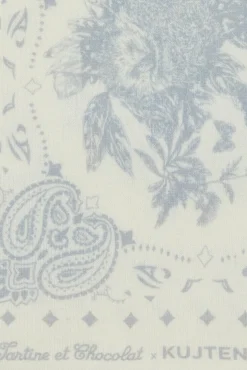 Grand Foulard Gris clair Kujten x Tartine et Chocolat