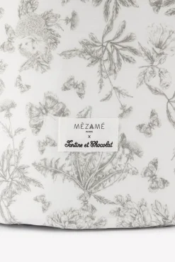 Grande panière toile de jouy gris Mèzamé x Tartine et Chocolat