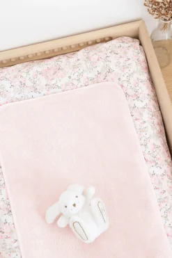 Housse de matelas à langer Imprimé fleuri jardin hivernal