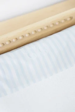 Housse de matelas à langer Garda bleu ciel