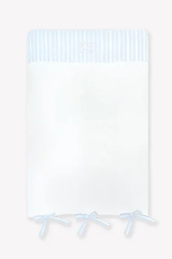 Housse de matelas à langer Garda bleu ciel