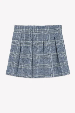 Jupe Marine à carreaux