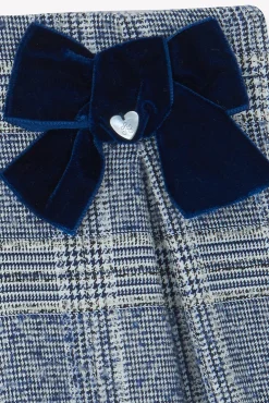 Jupe Marine à carreaux