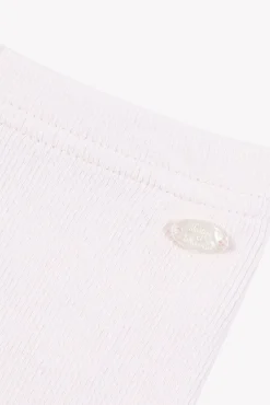 Legging Rose pâle dentelle