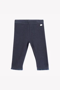 Legging Marine dentelle