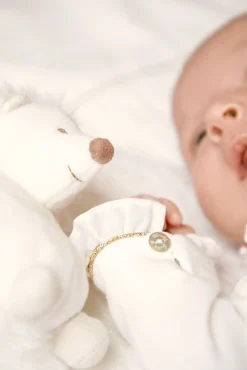 Léon le hérisson 12 cm écru