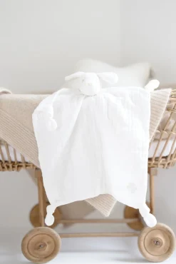 Lucien le chien Doudou coton bio