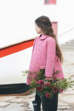Manteau Magenta en laine