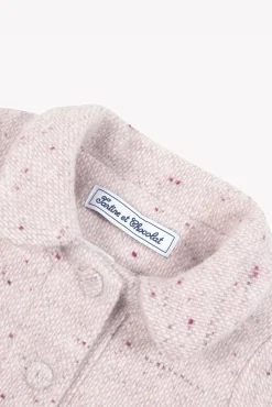 Manteau Rose pâle en laine