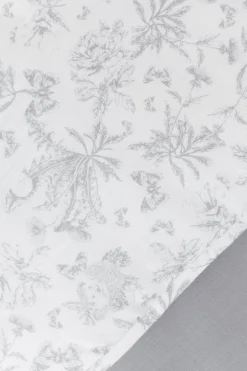 Nid d'ange Imprimé inspiration toile de jouy gris