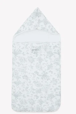 Nid d'ange Imprimé inspiration toile de jouy gris