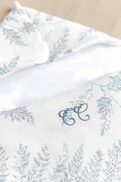 Nid d'ange Imprimé Feuillage