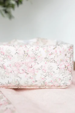 Panière Imprimé fleuri jardin hivernal