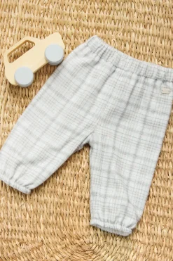 Pantalon Greige à carreaux