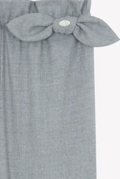 Pantalon Gris chiné en flanelle