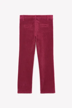 Pantalon Magenta en velours