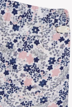 Pantalon Bleuet petites fleurs