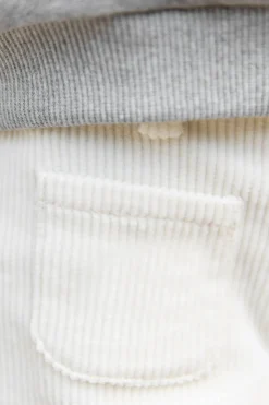 Pantalon Ecru en velours