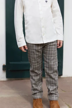 Pantalon Ecorce à carreaux
